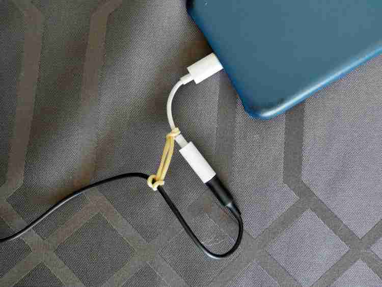 IMMUTABLE White Lightning Headphone Jack Adapter Connector Music