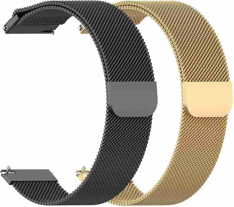 AOnes Pack of 2 Magnetic Loop Watch Strap for Timex Iconnect Tw5M38900 36Mm Smart Watch Strap Price in India Buy AOnes Pack of 2 Magnetic Loop Watch Strap for Timex Iconnect