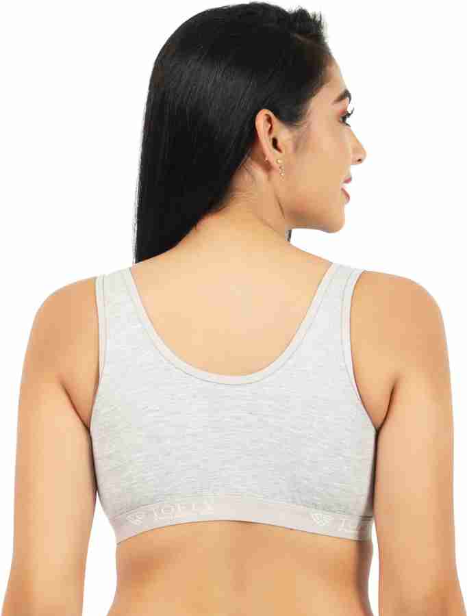 ComfyLegance Cotton Tofty Regular Sports Bra For Girls And Women's