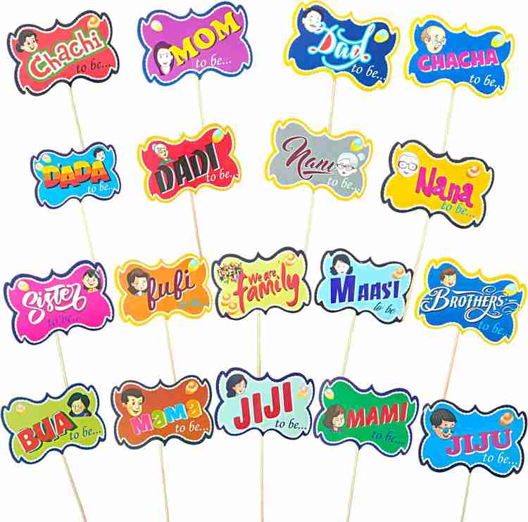 Hindi photo booth props sale