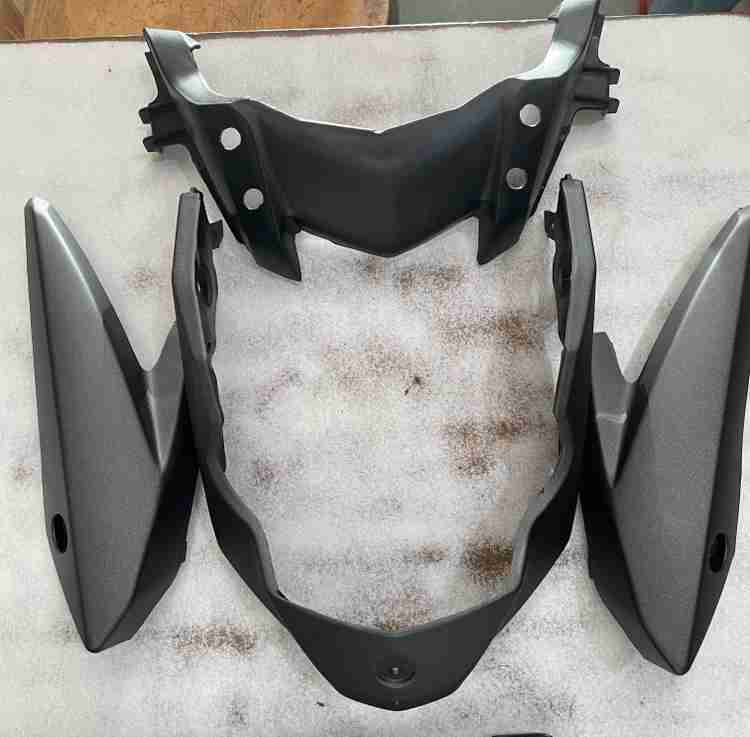A.A.I Fz V2 Matte Black Bike Headlight Visor Price in India Buy