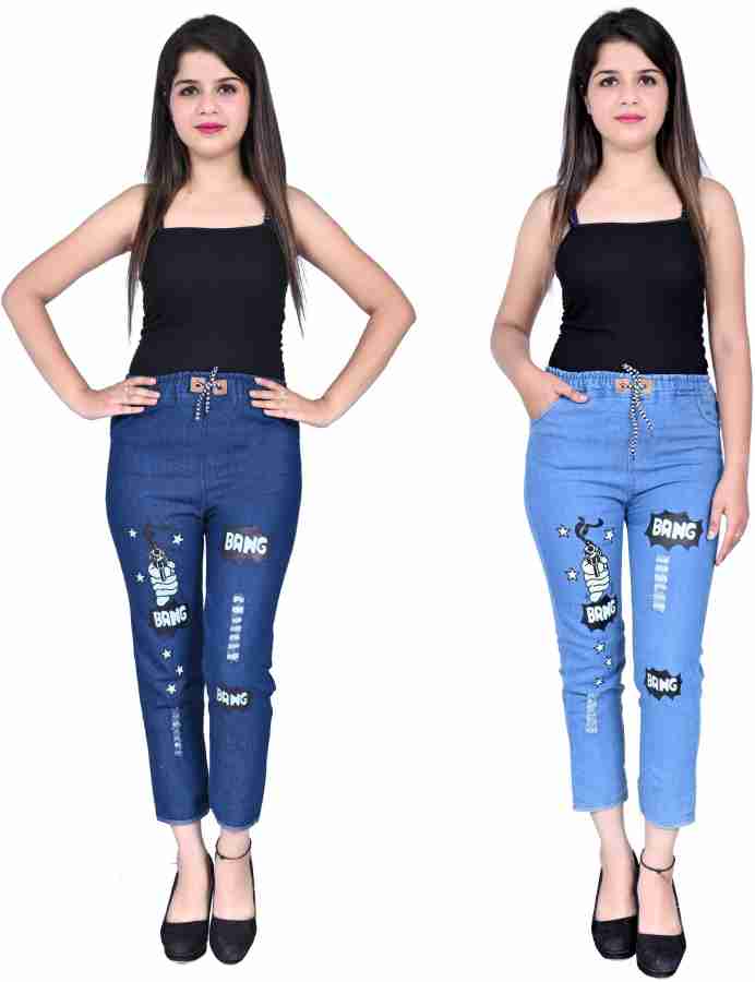 Jeans top clearance for girls online