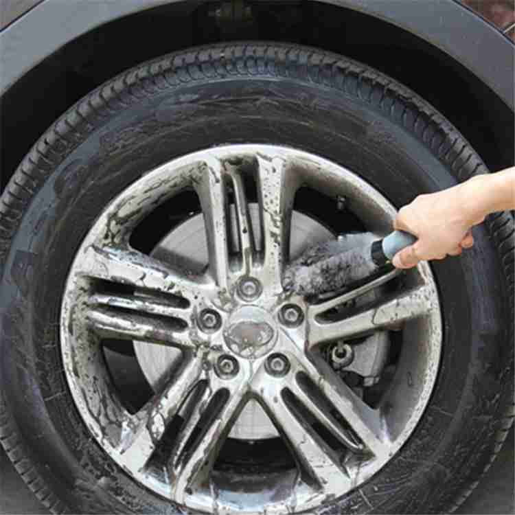 Qiisx CAR ALLOY WHEEL CLEANER BRUSH TYRE RIM FOR Mahindra Scorpio New 100 g  Wheel Tire Cleaner Price in India - Buy Qiisx CAR ALLOY WHEEL CLEANER BRUSH  TYRE RIM FOR Mahindra