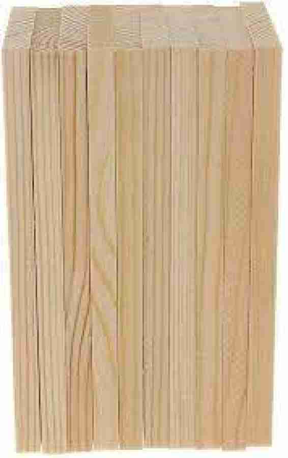 misppro 10 Pieces Blank Natural Pine Wood Rectangle Boards Panels Wooden  Pieces for Art Crafts - 30cm