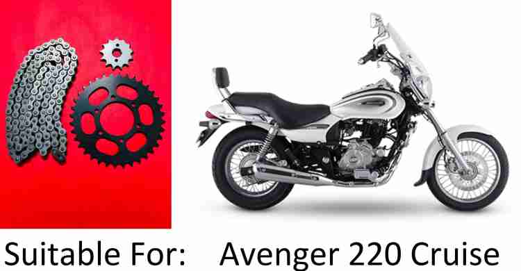 Avenger 220 cruise chain sprocket price sale