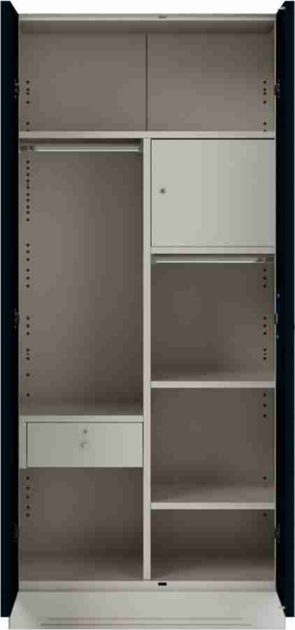 Godrej Interio Slimline 2 Door With Locker and Drawer Metal Almirah Price  in India - Buy Godrej Interio Slimline 2 Door With Locker and Drawer Metal  Almirah online at