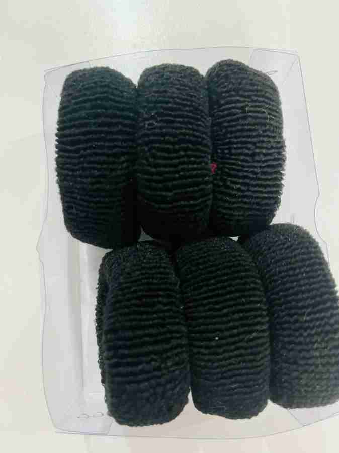 TAAKSHII BIG RUBBER BAND BLACK AND WHITE SET OF 12 Rubber Band