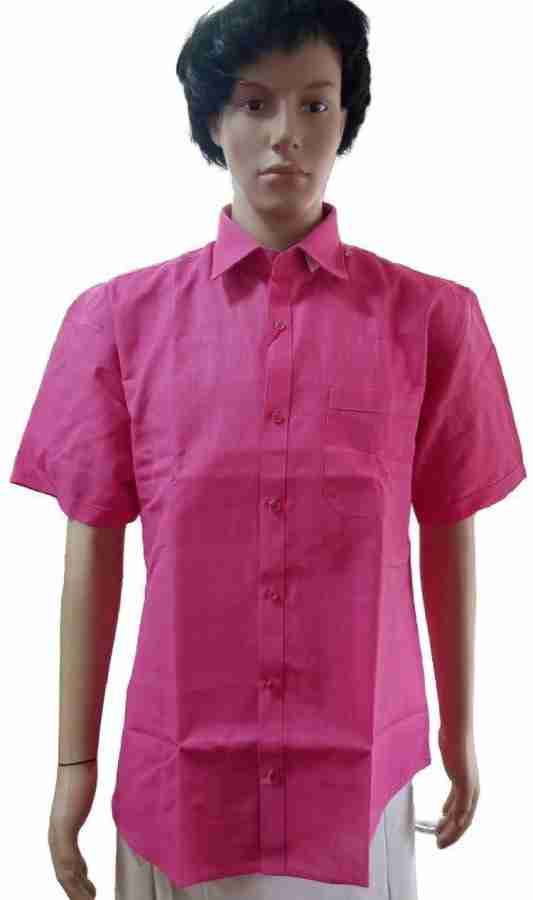 Pink Men Khadiwala European Linen Shirt at Rs 750 in Meerut