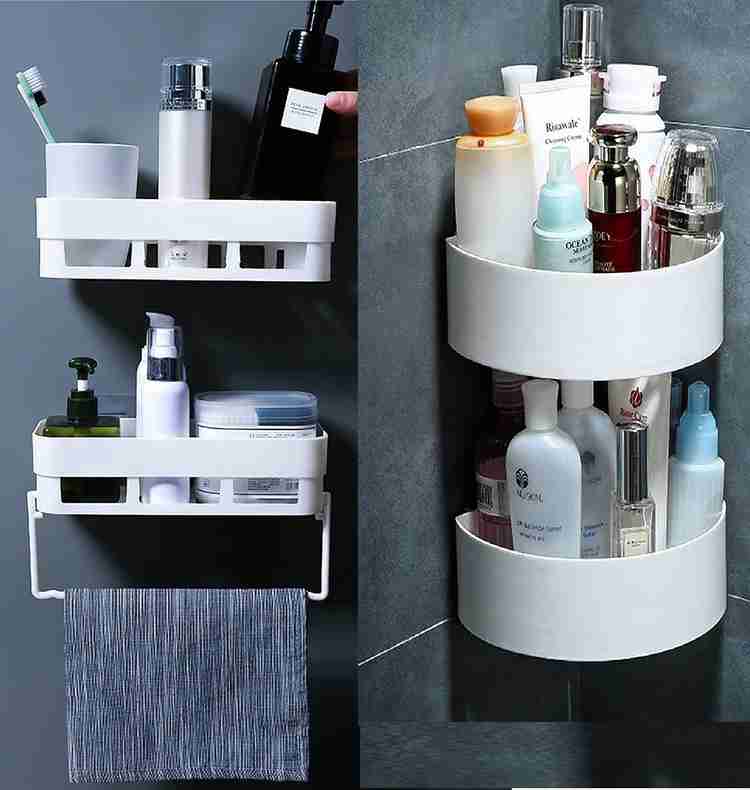 YIXTY Bathroom Towel Rack Storage Rack Corner Shelf Perfume Rack Plastic Wall Shelf Plastic Wall Shelf Price in India Buy YIXTY Bathroom Towel Rack Storage Rack Corner Shelf Perfume Rack Plastic