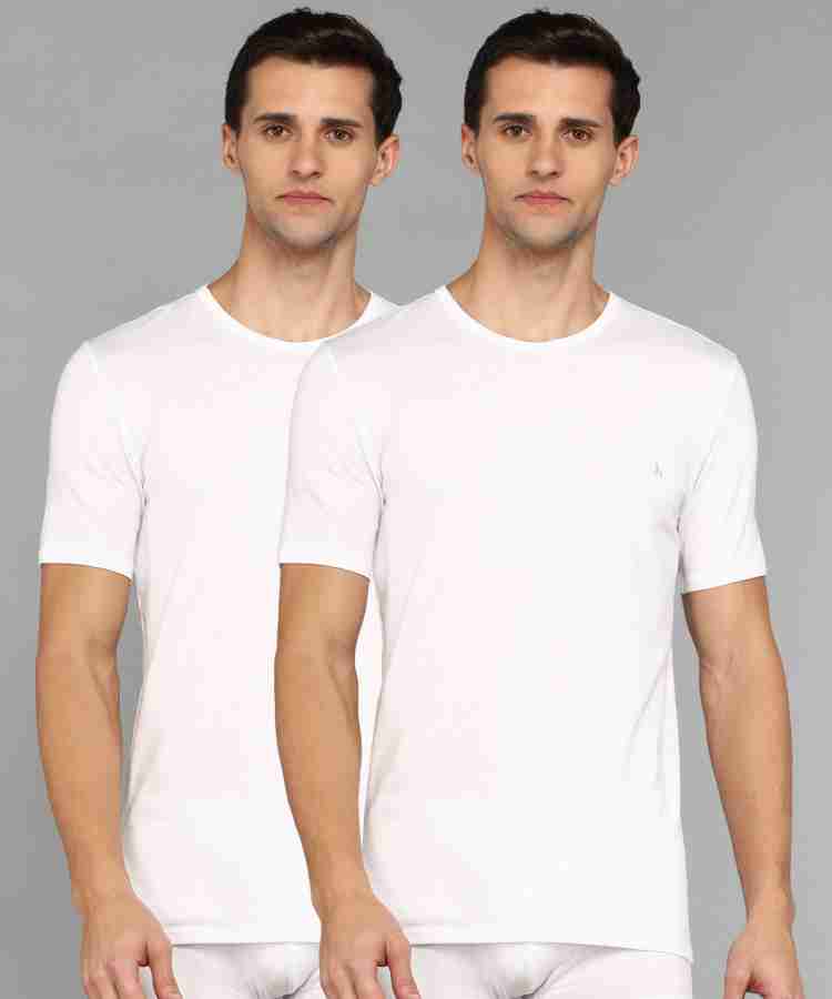 Calvin Klein Underwear Solid Men Crew Neck White T Shirt Buy