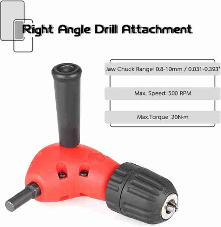 Right angle online chuck adapter