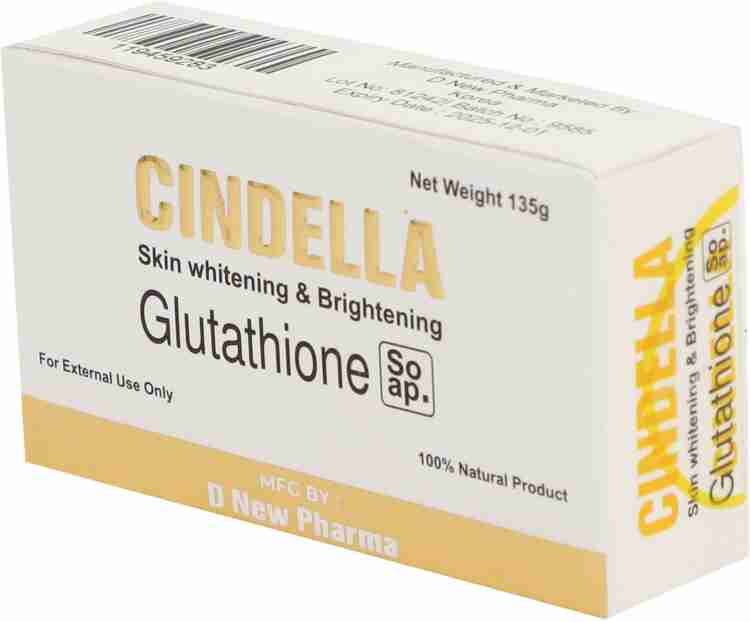 Cindella Glutathione skin whitening and lightening Soap reduce