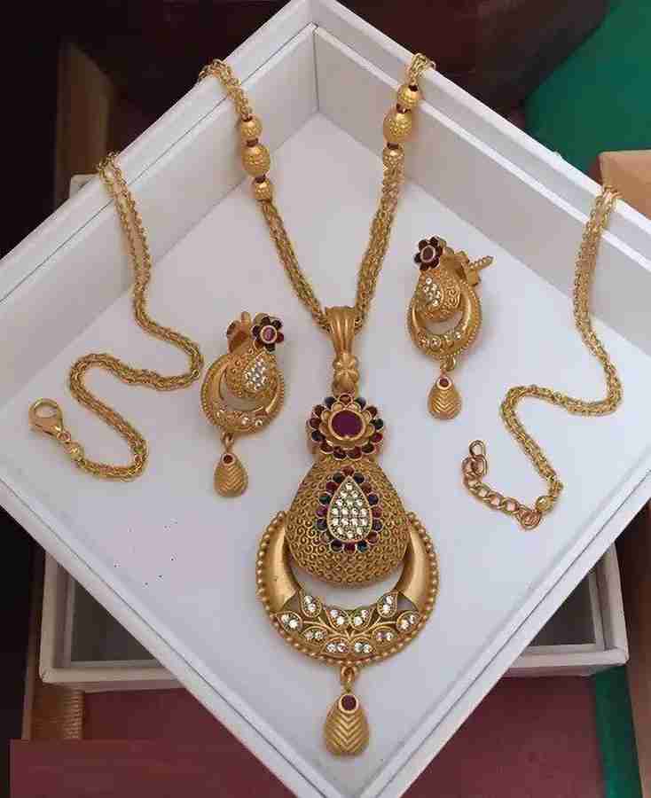 Flipkart alloy top jewel set