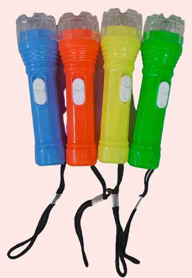 PARIVRIT Playing Small Torch Set of 4 For Kids Torch Price in India