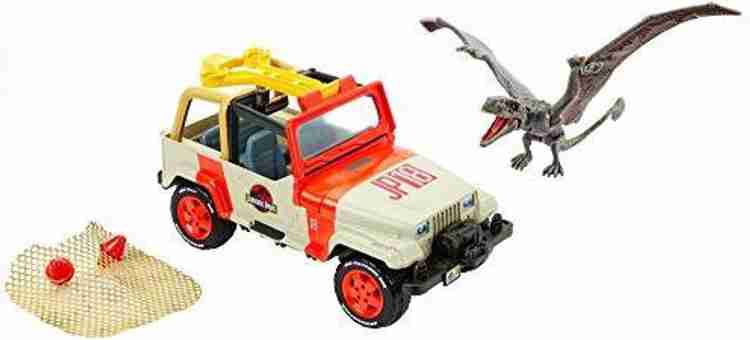 Jurassic world jeep wrangler matchbox deals