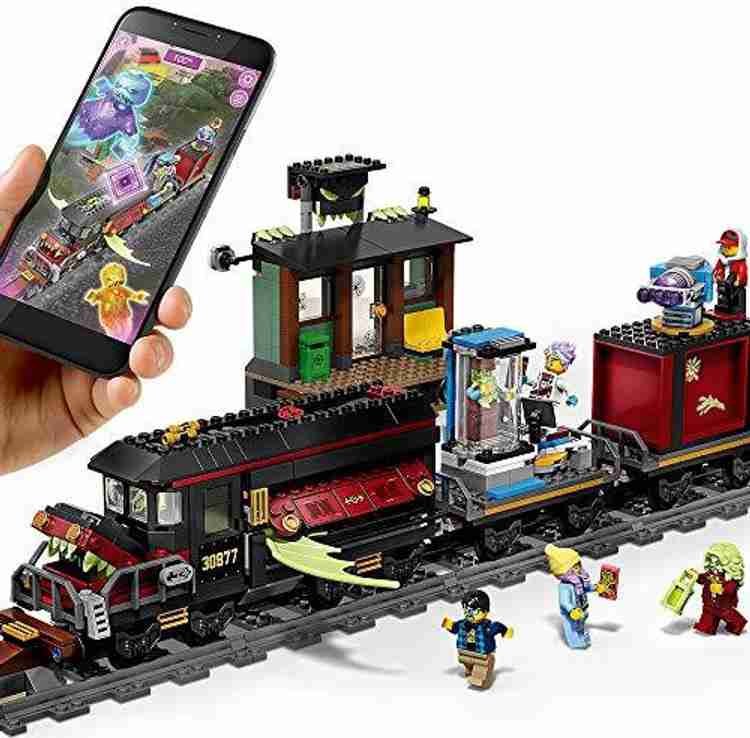 LEGO Hidden Side Ghost Train Express 70424 Building Kit Train Toy for 8 Year Old Bo Hidden Side Ghost Train Express 70424 Building Kit Train Toy for 8 Year Old Bo