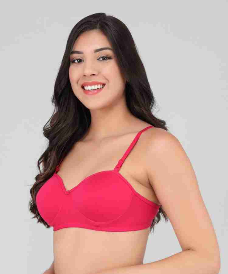 Narsingha Dreams Women's Cotton Lightly Padded Non-Wired T-Shirt Bra Combo  Pack of 3 Women Balconette Lightly Padded Bra - Buy Narsingha Dreams  Women's Cotton Lightly Padded Non-Wired T-Shirt Bra Combo Pack of