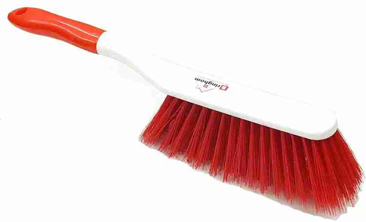 Plastic Carpet Cleaning Brush with Long Bristle & Handle