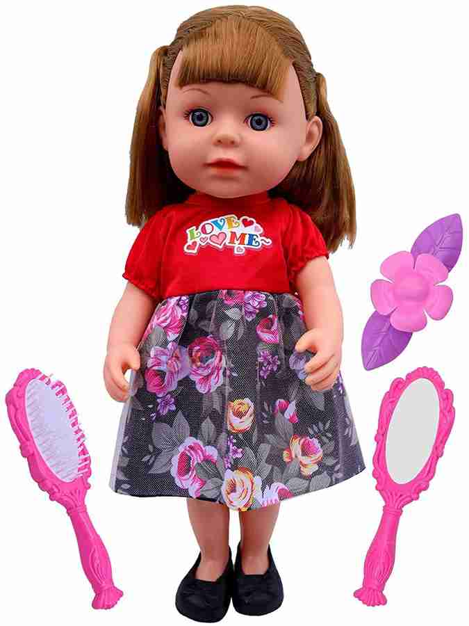 Baby doll with hotsell hair to brush