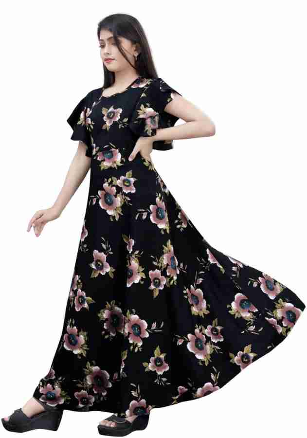 Designer gown in on sale flipkart