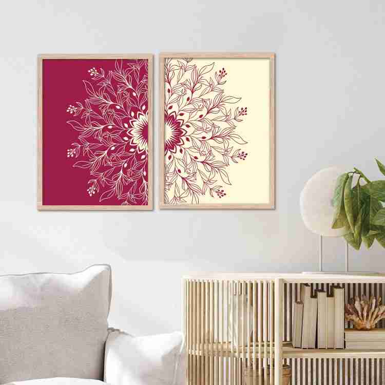 Mandala art hotsell frame for home