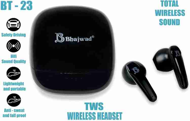 MORAVLA Bhajwad BS 23 Wireless Earbuds Music Time 25 H. Bluetooth Headset Bluetooth Price in India Buy MORAVLA Bhajwad BS 23 Wireless Earbuds Music Time 25 H. Bluetooth Headset Bluetooth Online MORAVL...