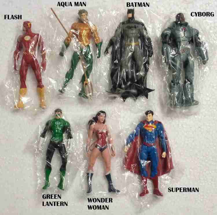 Justice league action on sale action figures