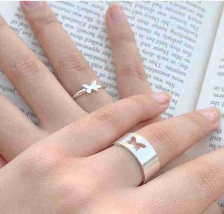 Ring on sale butterfly couple