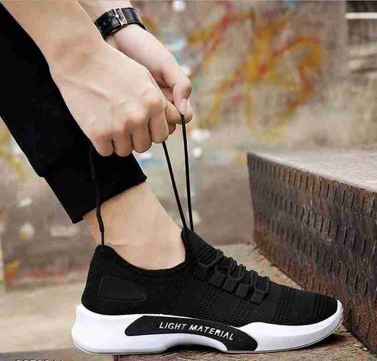 JK PORT Fashionable Mens BLACK Sports Shoes For Running Gyming Walking Cycling Jogging Bowling Cricket Dancing And outdoor Casual Shoes. Running Shoes For Men Buy JK PORT Fashionable Mens BLACK Sports