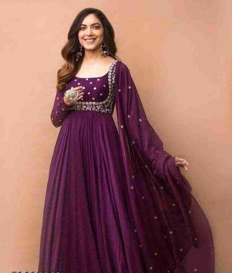 ORCHIDGREE ENTERPRISE Women Embroidered Ethnic Dress Kurta Buy