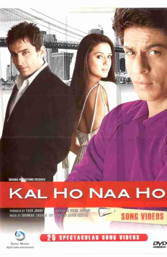 Kal Ho Naa Ho Songs Video DVD Limited Edition Price in India Buy