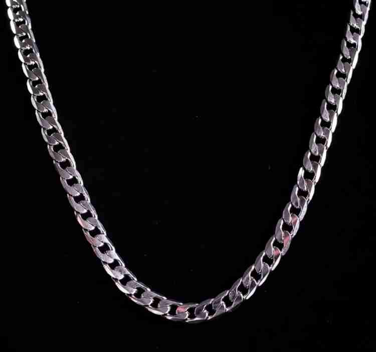 Mens heavy silver chains deals