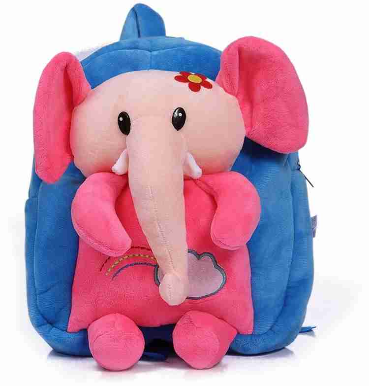 Flipkart pipika Soft Plush Elephant School Bag for Baby Boys