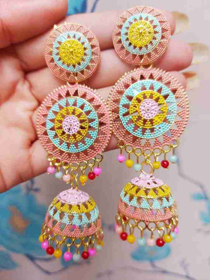 Indo western earrings new arrivals