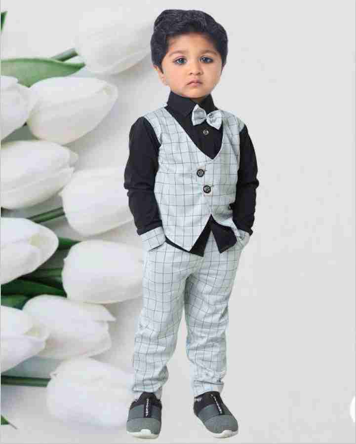 FashionInfinity Baby Boys Baby Girls Party Festive Jacket Pant Price in India Buy FashionInfinity Baby Boys Baby Girls Party Festive Jacket Pant online at Flipkart