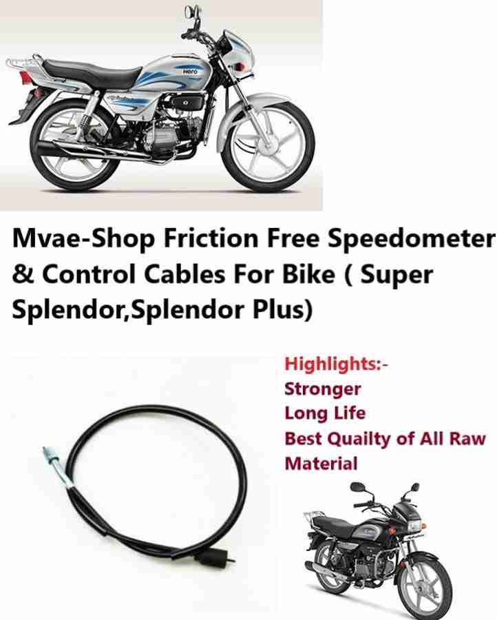 Splendor plus speedometer cable price deals