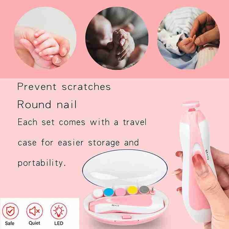 skyunion Baby Nail Trimmer Electric Baby Nail Clipper Baby Nail