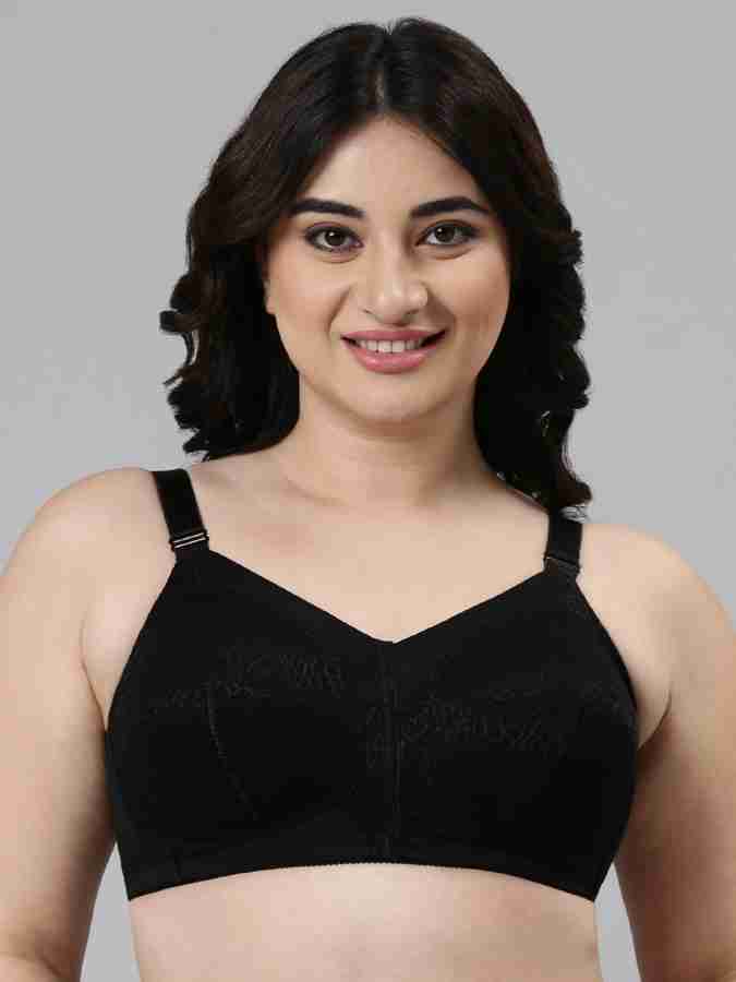 Enamor A027 Full Coverage Cotton Bra Non-Padded Wirefree (32C,Blushing Bride)  in Ahmedabad at best price by J K Fashion - Justdial