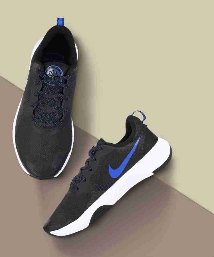 Nike city black top training shoes