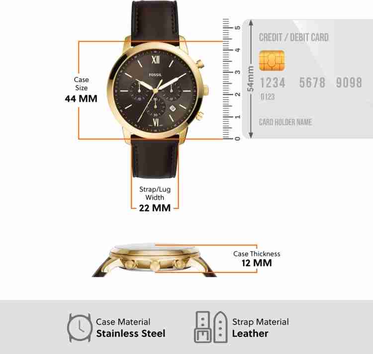 FOSSIL Neutra Neutra Analog Watch - For Men - Buy FOSSIL Neutra