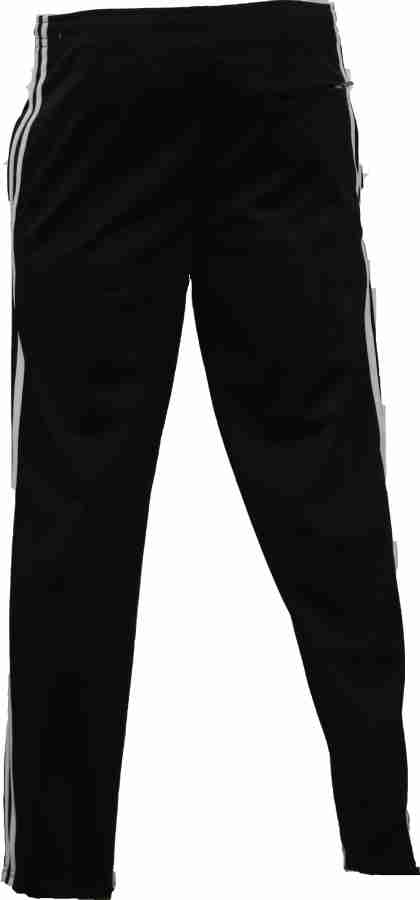 Shiv Shakti Self Design Men Black Track Pants - Buy Shiv Shakti