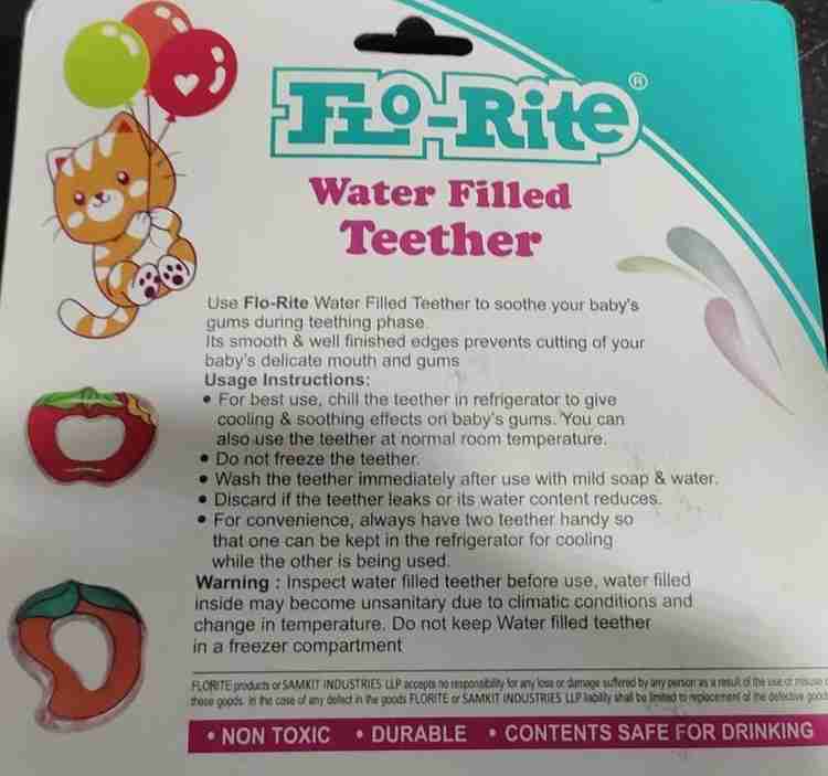 Flo rite shop water filled teether
