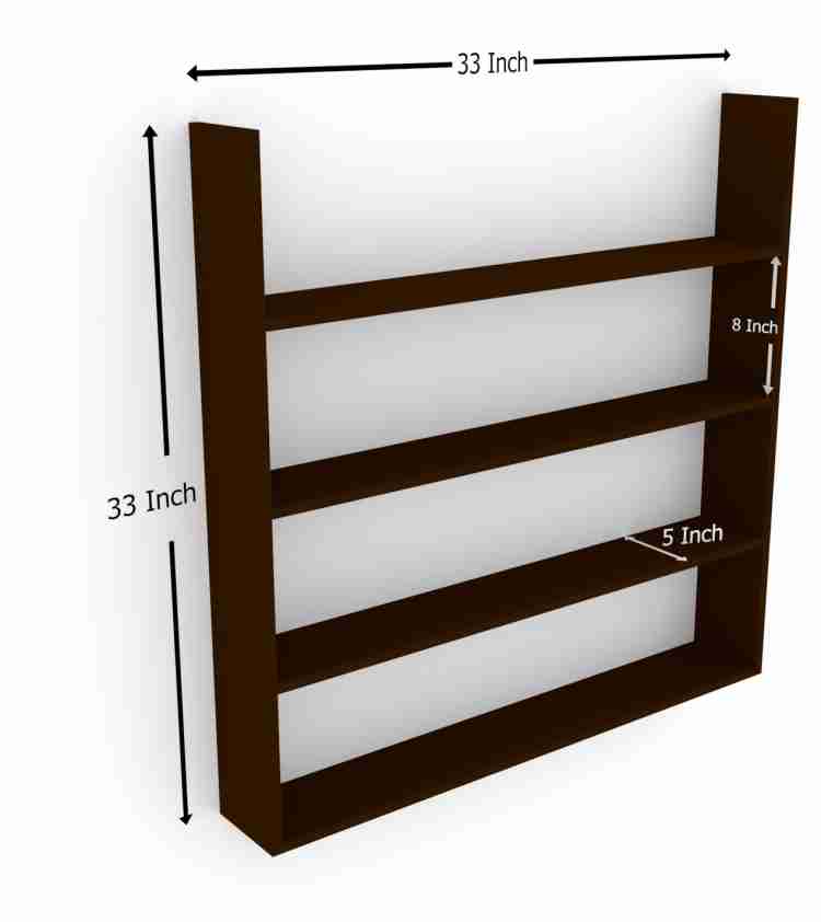 Flipkart on sale wooden shelf