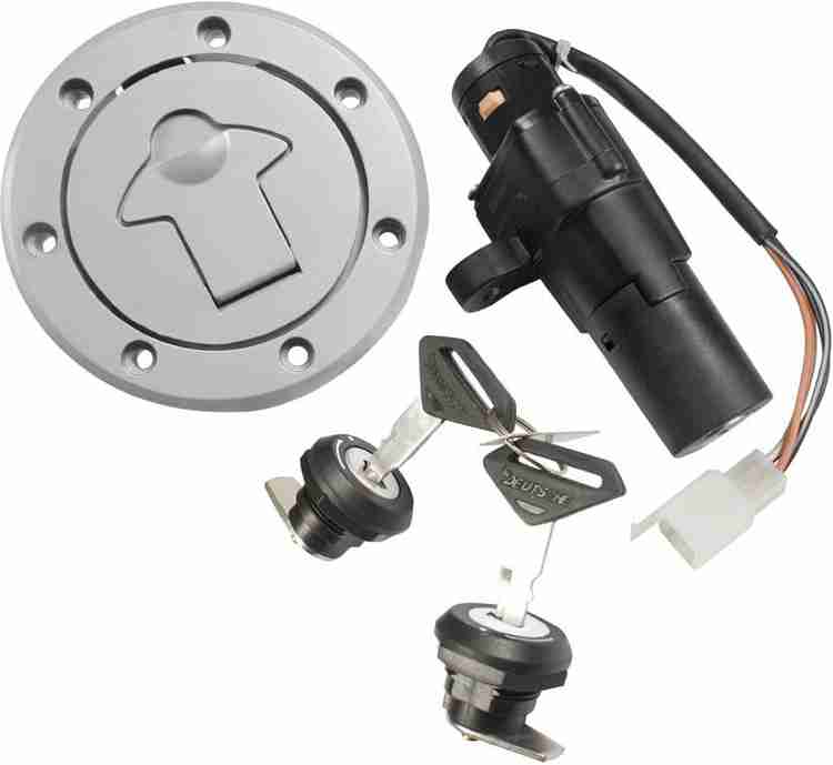 deutsche Ignition Lock Kit Compatible With Bajaj Pulsar 180 Set of