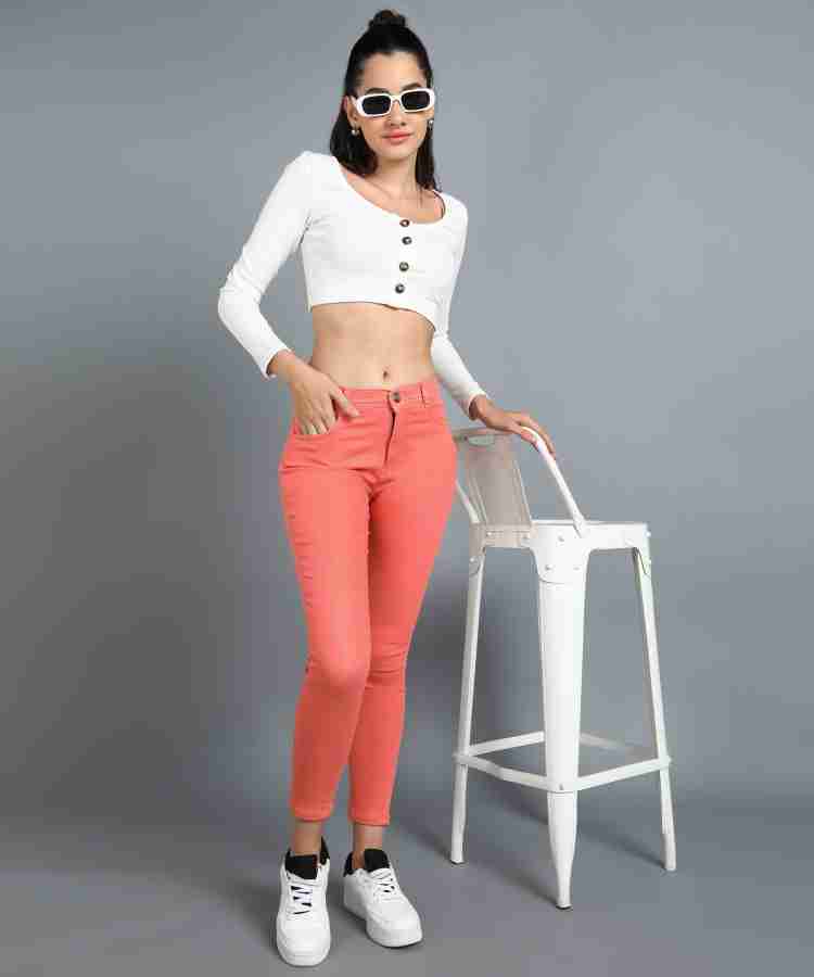 Nifty Slim Women Red Jeans