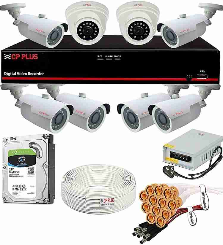 8 cctv best sale camera full set