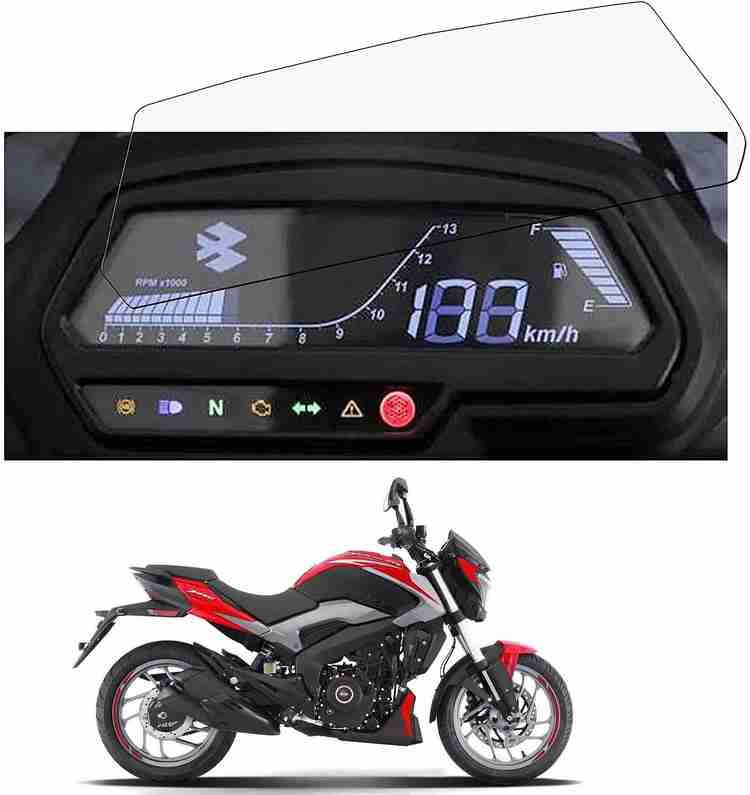 Sheel Grow Tempered Glass Guard for Bajaj Dominar 250 Speedometer