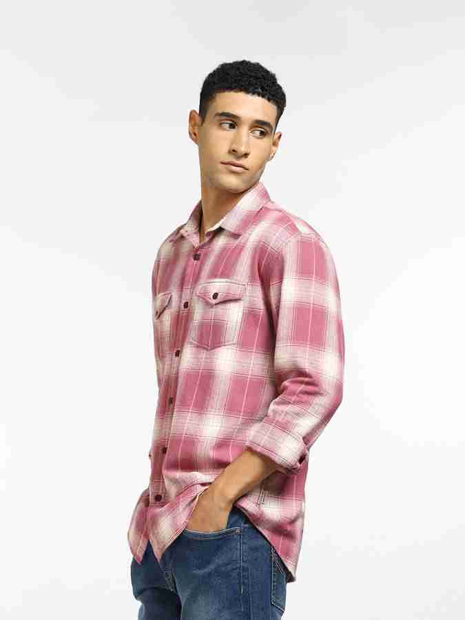 Jack and store jones pink shirt