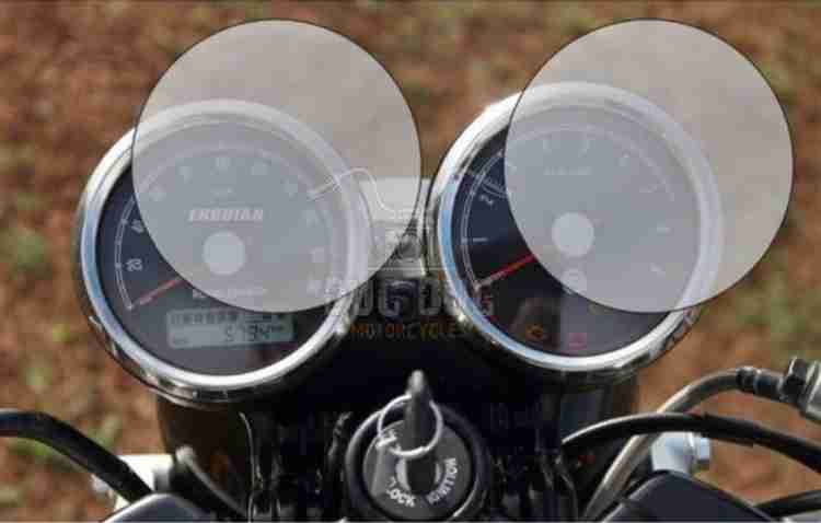 Shell Guard Tempered Glass Guard for Royal Enfield Thunderbird 350
