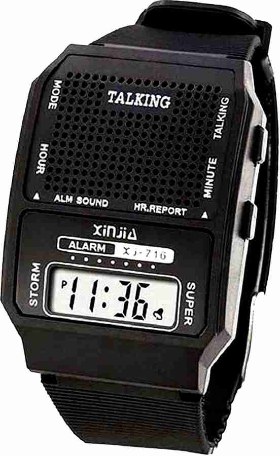 VITREND Talking Xj 716 Talking 02XJT Digital Watch For Men Women Buy VITREND Talking Xj 716 Talking 02XJT Digital Watch For Men Women Talking watches Digital Watch with in Built